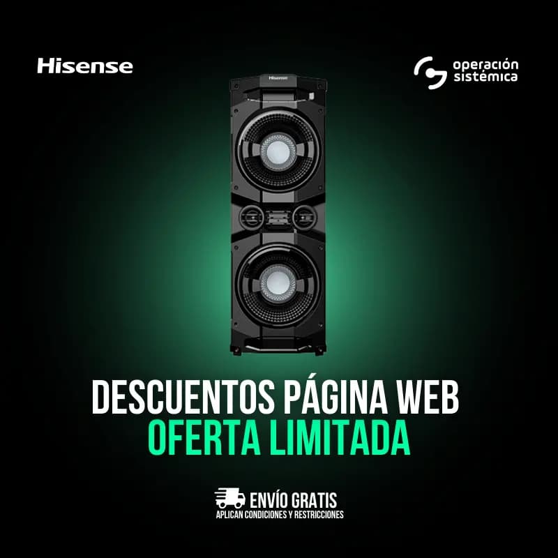 Torre de Sonido Hisense HP130 400W - TS-01