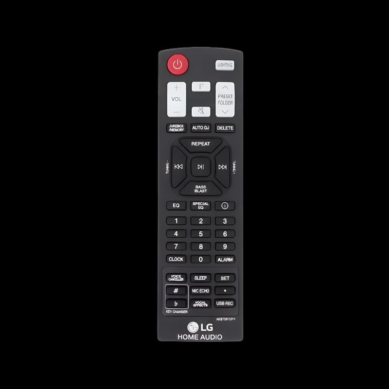 Control Remoto AKB75815311 Para Equipo de Sonido LG - CR-68