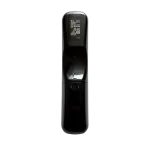 Control remoto LG AKB76039704 – Compartimento de baterías y certificaciones. Control remoto LG AKB76039704, vista de la parte posterior con compartimento de baterías.