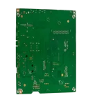 Vista trasera de la Main Board LG EBU64698904 con circuitos impresos visibles.