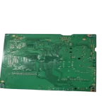 Vista posterior de la Main Board LG EBU65692501 con pistas de circuito visibles en PCB verde.