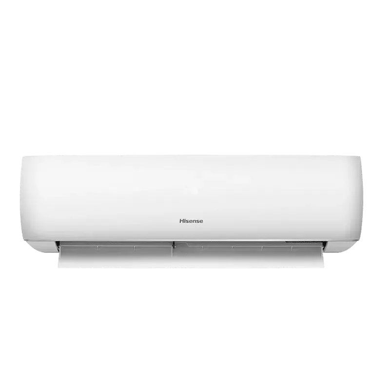 Aire acondicionado Hisense Theo con salida de aire abierta