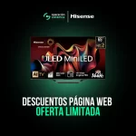 TV Hisense Smart 65" 65U7N | 4k | Google TV