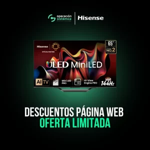 TV Hisense Smart 65" 65U7N | 4k | Google TV