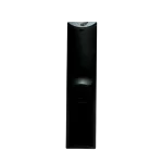 Control remoto LG MKJ39170828 con compartimento de baterías cerrado.