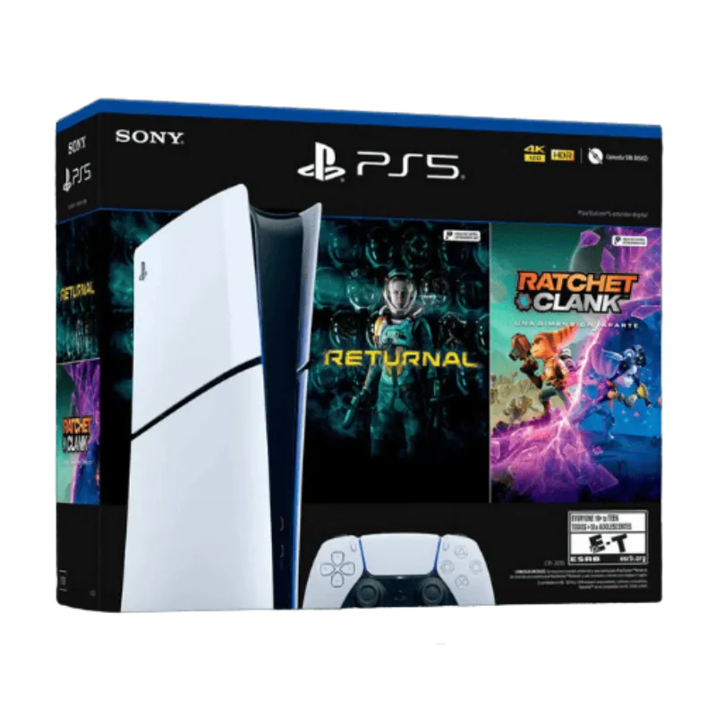 Paquete PS5 Digital con Returnal y Ratchet & Clank
