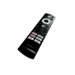 Control remoto original Hisense Smart TV 50U6K, 55U6K y 65U6K en vista inclinada.