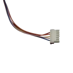 Conector del Motor Swing Hisense AS-12TW2SLETG00 con cableado multicolor
