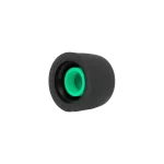 Almohadilla negra con interior verde para Sony WF-1000XM4 tamaño M vista inferior