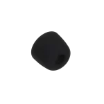 Almohadilla negra Sony WF-1000XM4 tamaño M vista inclinada