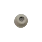 Almohadilla Sony WF-1000XM5 SS plata platino vista superior externa con rejilla Vista superior externa de almohadilla Sony WF-1000XM5 SS plata platino con rejilla protectora