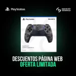Control para PS5 Dualsense Gris Camuflaje