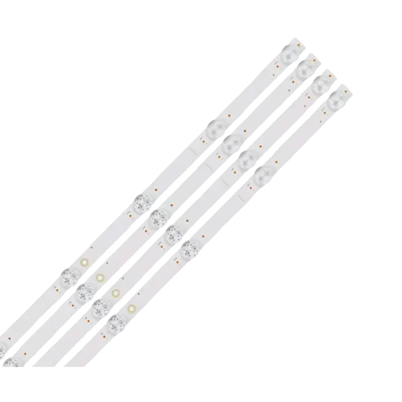 Kid de Barras LED para TV modelo CX55F2USM, vista lateral de lentes LED