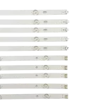 Extremos y conectores del kit barras LED para LG 55LJ550T, 55UJ635T, 55UK6300PDB, 55UJ6320 Extremos y conectores del kit de barras LED compatibles con TV LG 55LJ550T, 55UJ635T, 55UK6300PDB y 55UJ6320.