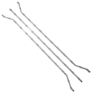 Kit de Barras Led Compatible Con Televisores Modelo UN39FH, UN39E