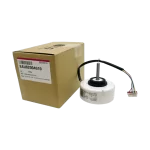 Motor Blower EAU62004010 para aire acondicionado LG con su caja original, compatible con múltiples modelos.