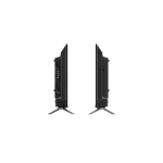 Vista lateral del Smart TV Hyundai HYLED3254GiM con puertos de conexión accesibles.