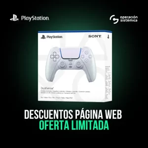 Control para PS5 Dualsense Perla Chroma