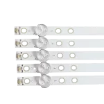 Set de barras LED para TCL 55U6285, iluminación uniforme y estructura de alta resistencia.