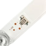 Detalle de conectores y LEDs del kit de barras para Hyundai HYLED3211INT2, con diodos de alto brillo.