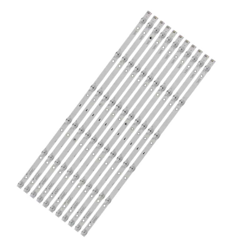 Kit de barras LED HYLED6505iNT4K con distribución optimizada de diodos para retroiluminación uniforme.