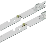 Kit de barras LED SYLED323T2 con lentes ópticos y diseño modular para retroiluminación de pantallas.