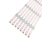 Set de barras LED para Sytech SYLED552iUHD, iluminación uniforme y estructura de alta resistencia.