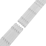 Kit de Barras LED con Lentes Ópticos – Modelo TC-43DS600H Kit de barras LED con lentes ópticos y conectores de alta precisión para pantallas.