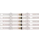 Set de barras LED para Samsung UN40KU6000KXZL, iluminación estable y construcción resistente.