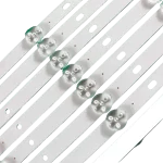 Detalle del Kit de Barras LED Compatible con Televisor LE43F1861, con estructura optimizada para una iluminación uniforme.