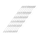 Kit de Barras LED para televisor SYLED4810F, vista en ángulo con diseño modular.