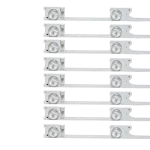 Kit de Barras LED para televisor SYLED4810F, distribución optimizada de luz.
