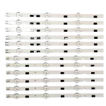 Kit de Barras LED Compatible con Televisor UN58H5203AKXZL, UN58H5200AKXZL, con diseño de múltiples secciones para iluminación uniforme.