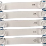 Lentes de difusión en las Barras LED para televisores 42LN5400-DA.AWCDLJR, 42LN5400-DA.BWCDLJR y 42LN5300-UB.BUSDLJR, vista en detalle.