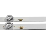 Detalle del Kit de Barras LED para 32H5000FY, 32L5069, HISENSE HZ32E35AD y más Detalle del Kit de Barras LED compatible con televisores 32H5000FY, 32L5069, HISENSE HZ32E35AD y más, mostrando lentes LED y conectores.