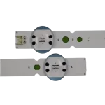 Detalle del Kit de Barras LED compatible con televisores LG 43LM6300PDB y 43LM6370PDB.