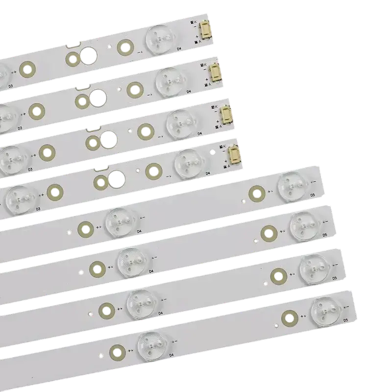Kit de barras LED para televisor 43UJ620T, diseño eficiente con iluminación uniforme y materiales duraderos.
