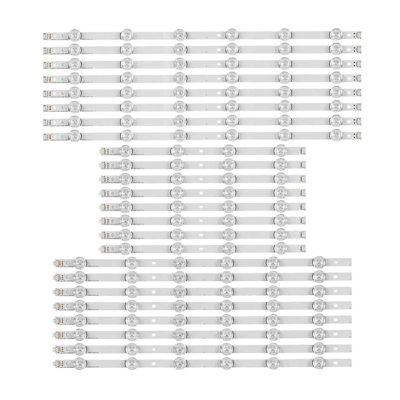 Kit de Barras LED compatible con televisores 70LB620T, 70LB650T y 70LB720T, optimizando la retroiluminación con un diseño de múltiples LEDs.
