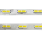 Detalle del Kit de Barras LED compatible con televisores HG55BU800NFXZA, UN55AU8000KXZL, UN55AU8200KXZL, UN55AU9000KXZL y UN55BU8000KXZL, resaltando los LEDs.