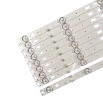 Detalle del Kit de Barras LED compatible con HYLED551iNT, HYLED551iNTC4K, 55DU1000, OPLED5501S4K, CLD55SCDV2, E55DU3000, CLD55SDV2, E55DU3100 y CLED-55SDV2. Lentes de alta precisión.