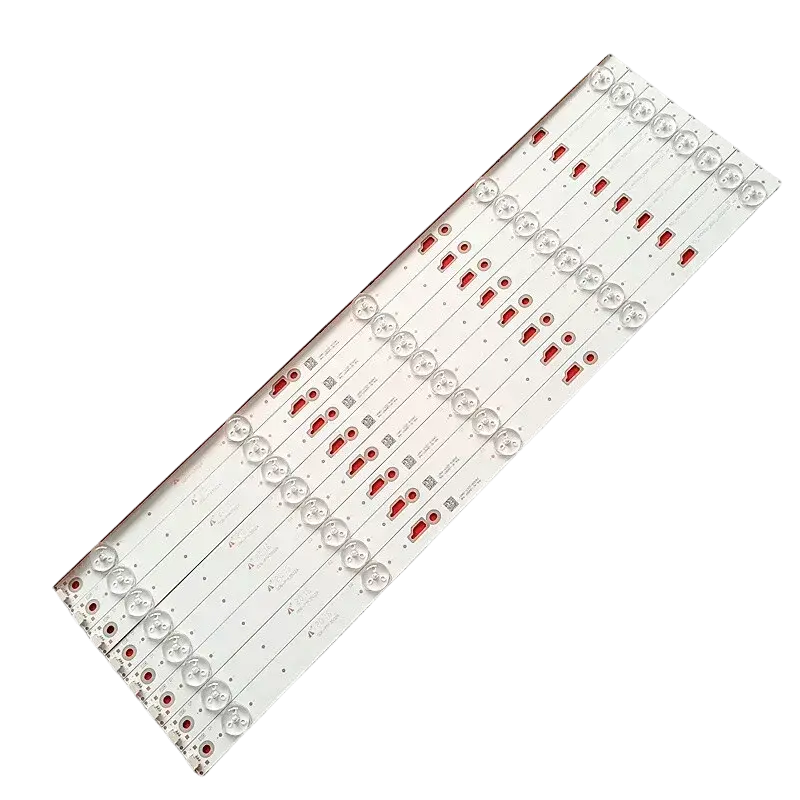 Kit de Barras LED compatible con televisores K-LED49FHDSQT2, 49D2080 y 49D6080, con diseño de alta eficiencia y conectores de ajuste preciso.