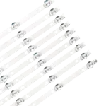 Kit de Barras LED compatible con televisores LE49F1861, diseñado para brindar iluminación uniforme y mejorar la calidad de imagen.