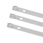 Detalle del Kit de Barras LED para TC-40DS600H y TC-40DS630H – Lentes y Estructura Detalle del Kit de Barras LED compatible con TC-40DS600H y TC-40DS630H, mostrando diseño con lentes LED y estructura de fijación.
