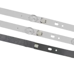 Kit de Barras LED para TC-40DS600H y TC-40DS630H – Conectores y Fijación Kit de Barras LED compatible con TC-40DS600H y TC-40DS630H, mostrando conectores y estructura de montaje.