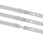 Kit de Barras LED para TC-40DS600H y TC-40DS630H – Lentes y Conectores Kit de Barras LED compatible con TC-40DS600H y TC-40DS630H, vista detallada con lentes y conectores.