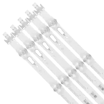 Kit de Barras LED compatible con televisores UN40KU6000KXZL [FA01] y UN40JU6100KXZL [VH03], vista detallada de su diseño y conectores.