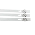 Kit de Barras LED para televisores 43T21, TC-43FS510H, TC-43FS500H, K-LED43FHDSN y LED-43T22-BT con diseño de instalación rápida.