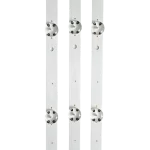 Vista en primer plano del Kit de Barras LED compatible con (V2) 43UH603T-DB.AWCZLJM y 43UH603T-DB.BWCZLJM. Diseño optimizado para mejorar la iluminación del televisor.