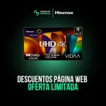 Televisor Hisense Smart 70" 70A6N OS VIDAA UHD | 4K