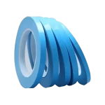 Unidad de Cinta Térmica Importada, 50 m x 10 mm -Blue Tape